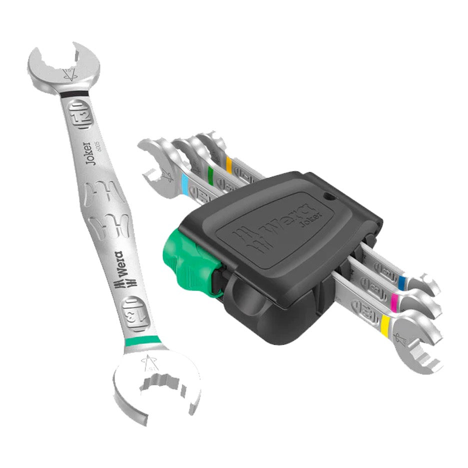 Wera Joker 4-Piece Metric Double Open-Ended Wrench Set – Compact, Durable